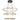 Tarson 120w 3000K LED 3 Tier Pendant Black with Gold