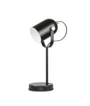 Tazza Black with Antique Brass Table Lamp E27
