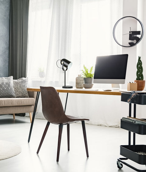 Tazza Black with Antique Brass Table Lamp E27