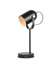 Tazza Black with Antique Brass Table Lamp E27