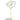 Tazza Glossy Cream with Antique Brass Table Lamp E27