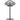TEQUO 12w LED 3000K Dimmable Black with Smoke Glass Table Lamp