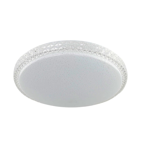 TERZA 30W LED CCT 3 Step Dimmable 40cm Crystal Arylic Trim