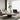 Tiempo Up/Down Wall Light Tubular Ribbed Glass with Black