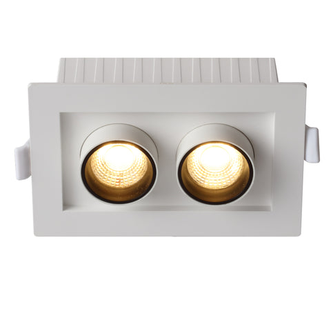 Tilda 2 Light Downlight 2x5w CCT White IP20