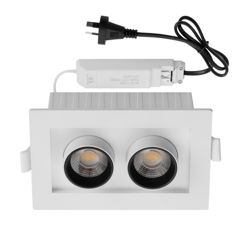 Tilda 2 Light Downlight 2x5w CCT White IP20