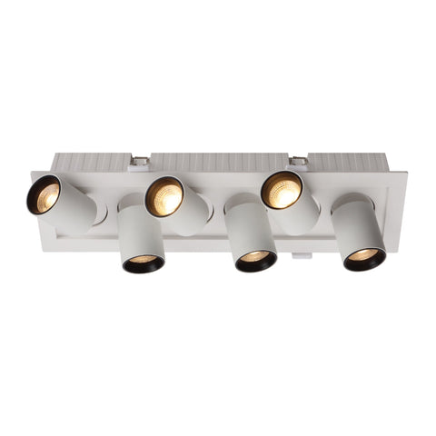 Tilda 6 Light Downlight 6x5w CCT White IP20