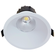 Jax 10w Tricolour Recessed LED Downlight White