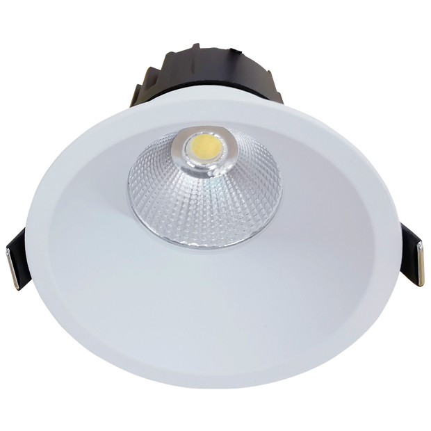 Jax 10w Tricolour Recessed LED Downlight White