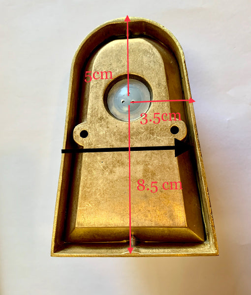 Torque GU10 IP65 Wall Light Cone Shape Solid Aged Brass