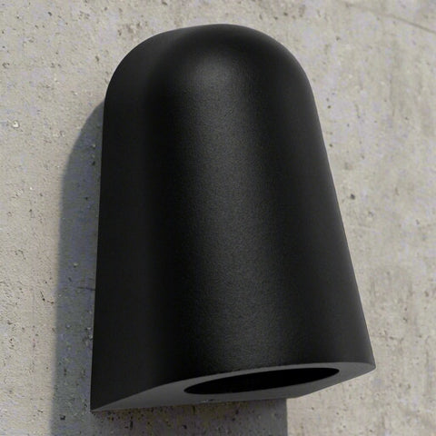 Torque 12v IP65 Wall Light Cone Shape Black