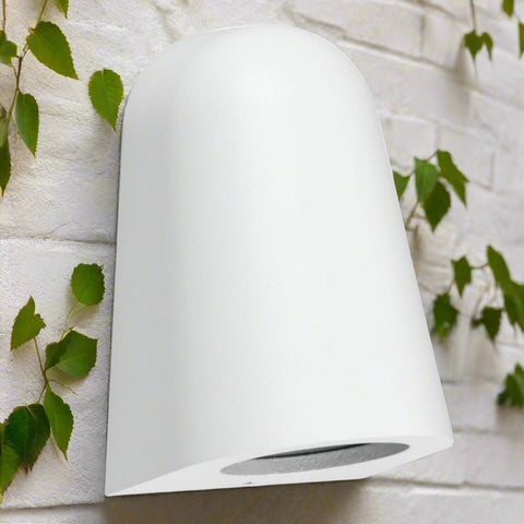 Torque GU10 IP65 Wall Light Cone Shape White