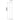 Torre E27 IP44 Bollard Light Long 304 Stainless Steel Black