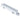 White 3 Wire 1 Circuit Track Mini Straight Connector