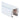 1m White 4 Wire 3 Circuit Universal Track with End Cap and Live End