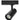 Track Head For Universal Track 4 Wire 3 Circuit Black 15W 3CCT LED