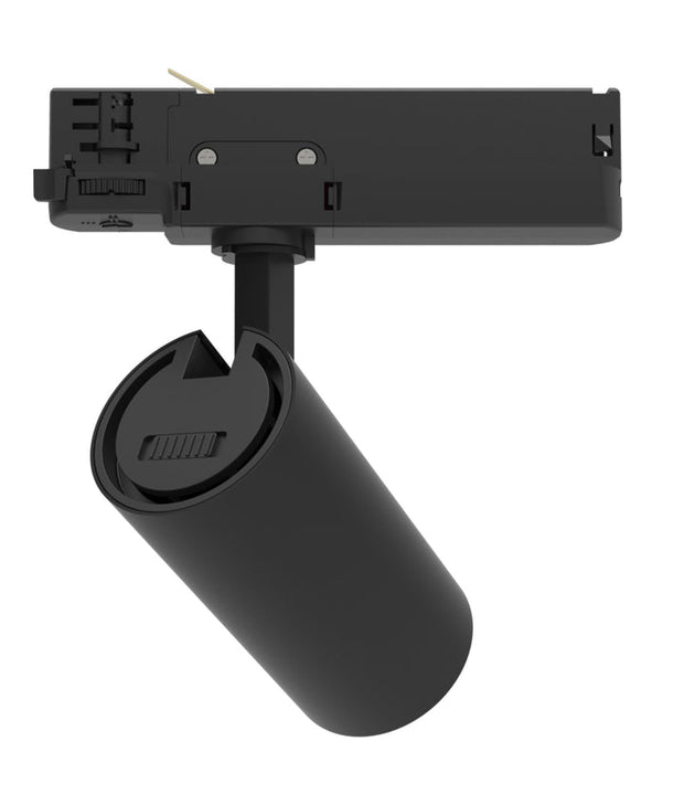 Track Head For Universal Track 4 Wire 3 Circuit Black 15W 3CCT LED