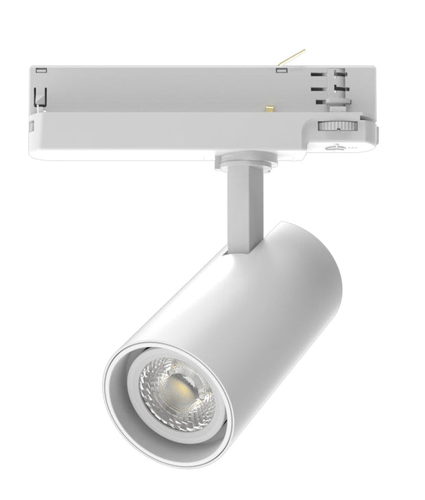 Track Head For Universal Track 4 Wire 3 Circuit White 15W 3CCT LED