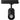 Track Head For Universal Track 3 Wire 1 Circuit Black 15W 3CCT LED