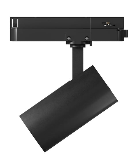 Track Head For Universal Track 3 Wire 1 Circuit Black 15W 3CCT LED