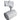 Track Head For Universal Track 3 Circuit White IP20 GU10