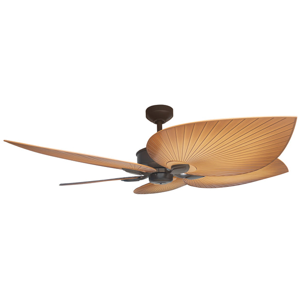 Tropicana AC 54 Ceiling Fan Oil Rubbed Bronze with Natural Blades