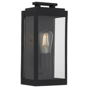 Truman 1lt IP44 Exterior Wall Light Black Sand