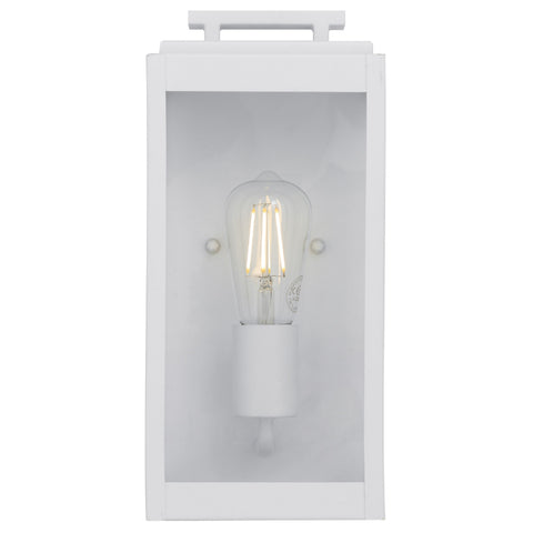 Truman 1lt IP44 Exterior Wall Light White Sand