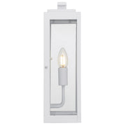 Truman 2lt IP44 Exterior Wall Light White Sand