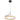 Truvon 40cm 20w 3CCT LED Pendant Black Sand with Painted Oak