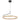 Truvon 60cm 32w 3CCT LED Pendant Black Sand with Painted Oak