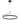 Truvon 60cm 32w 3CCT LED Pendant Black Sand