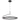 Truvon 60cm 32w 3CCT LED Pendant Black Sand