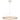 Truvon 60cm 32w 3CCT LED Pendant White Sand with Painted Oak