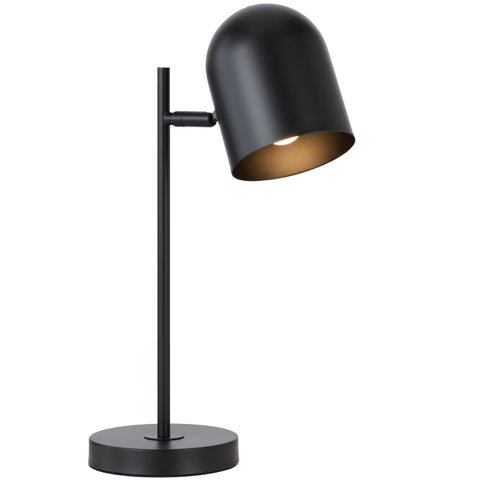 Turin Table Lamp Black Satin