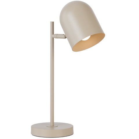 Turin Table Lamp Khaki Satin