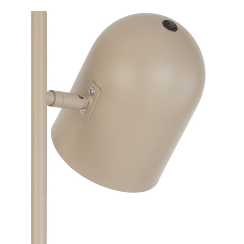 Turin Table Lamp Khaki Satin