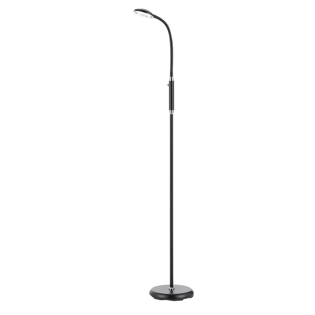 TYLER 6w LED 3000K Black Floor Lamp