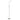 TYLER 6w LED 3000K Nickel Floor Lamp