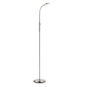 TYLER 6w LED 3000K Nickel Floor Lamp