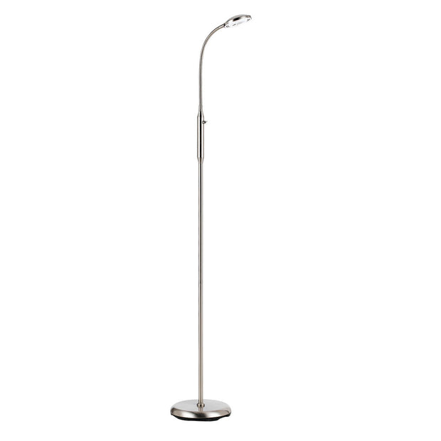 TYLER 6w LED 3000K Nickel Floor Lamp