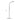 TYLER 6w LED 3000K Black Floor Lamp