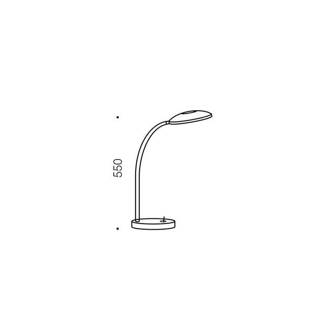TYLER 6w LED 3000K White Table Lamp