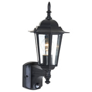 Tilbury Exterior Coach Light with Sensor - Black