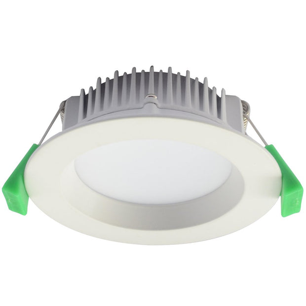 Arte 10w Tricolour LED Downlight White
