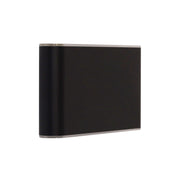 Wash 2x6w LED IP65 Exterior Wall Light Black