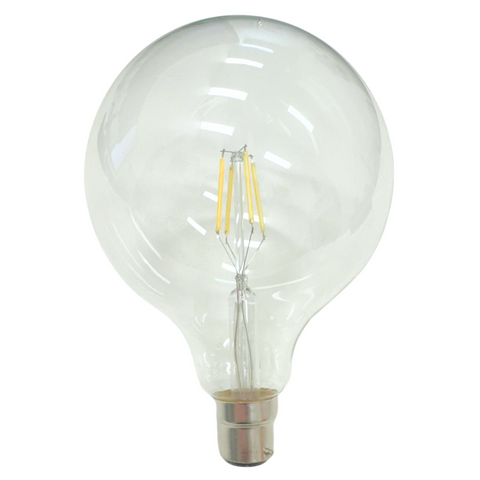 4w B22 LED Dimmable Carbon Filament G125 Cool White