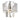 Valerie 22 Batten Fix Chrome and Crystal