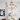 Valmont 6 Light CTC Pendant Brass and Frosted Water Glass