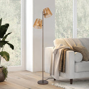Valora Floor Lamp Bronze with Natural String